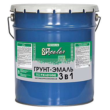 Грунт-эмаль 3в1по ржавч. кр.-кор. ВИТ, 1кг