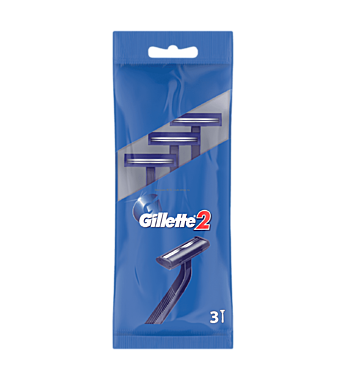 Станок для бритья Gillette, однораз. 3шт