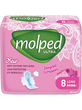 Женские прокладки MOLPED Ultra 5кап., 8шт