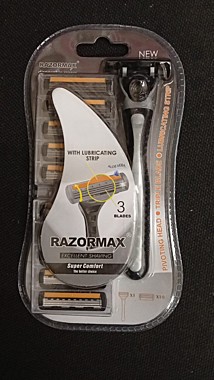 Бритва мужская со сменными кассетами (10шт) RAZORMAX